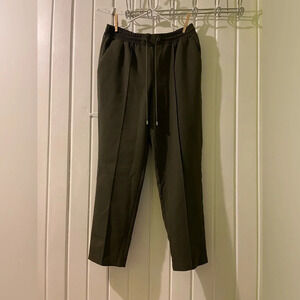 Nine West green untucked sweatpants jogger-medium like new